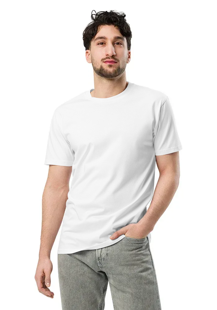 Custom printed t-shirt with drone business branding