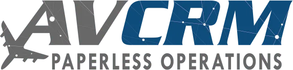 AVCRM paperless operations logo